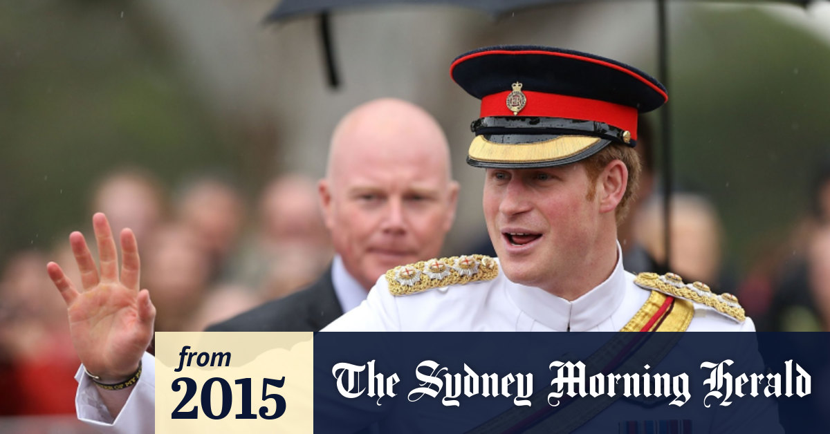 Prince Harry agrees that redheads rule as he meets with crowd at